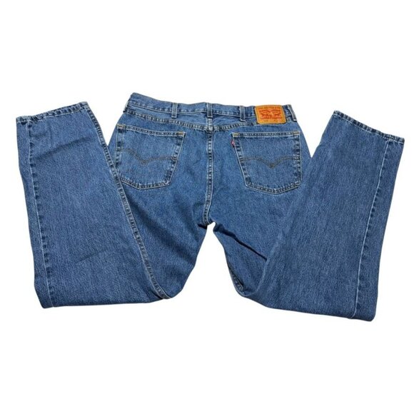 Levi's 505 Straight Cut Jeans Blue Size 38 x 32 - Picture 2 of 10